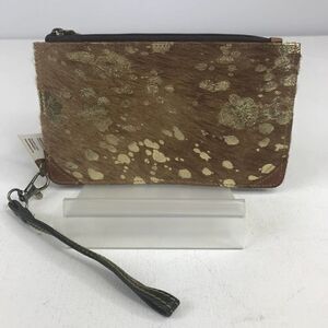 Vaan Rawhide Wristlet NWT